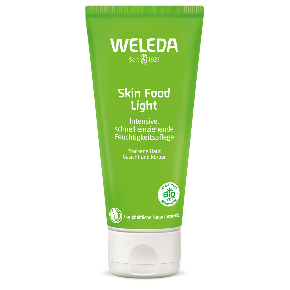 Универсальный крем для тела легкой консистенции skin food light body cream Weleda, 75 мл
Универсальный крем для тела легкой консистенции skin food light body cream Weleda, 75 мл