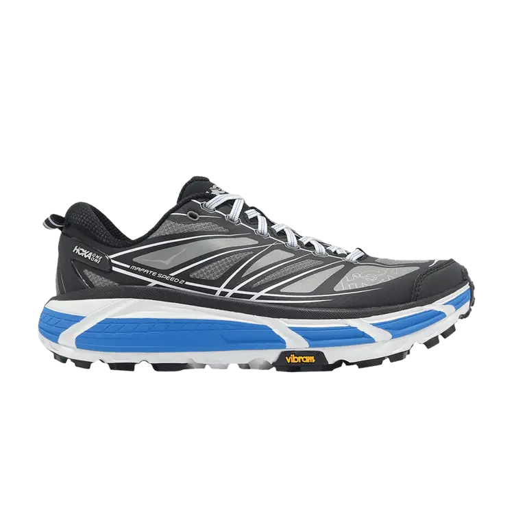 Кроссовки Mafate Speed 2 'Black White Blue', черный
Кроссовки Mafate Speed 2 'Black White Blue', черный