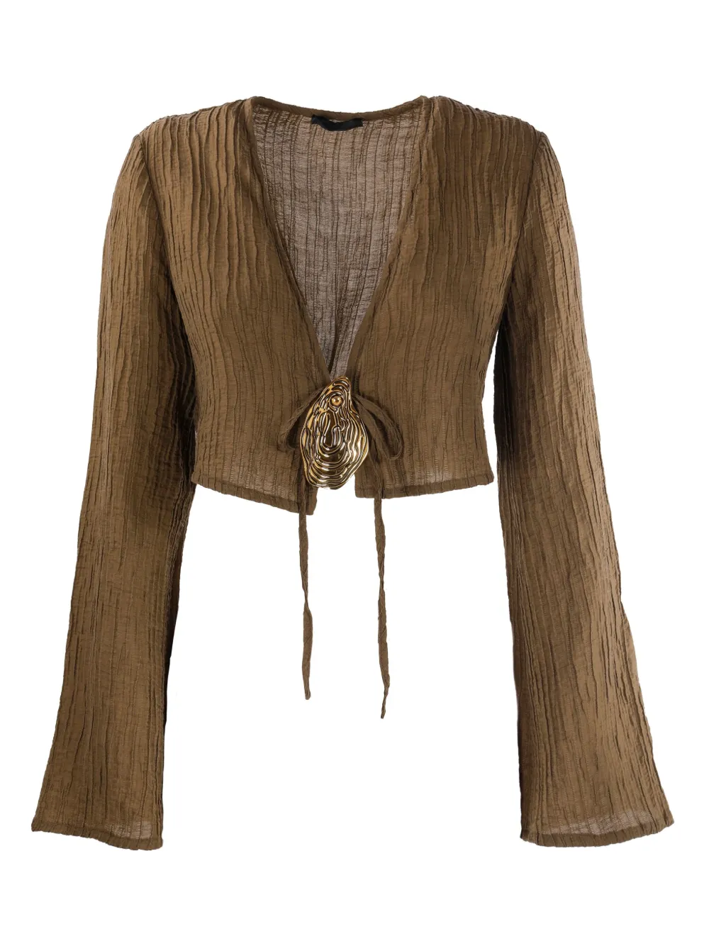 Декорированная блузка Hadar с рукавами колокол Hamoulet, зеленый
Декорированная блузка Hadar с рукавами колокол Hamoulet, зеленый