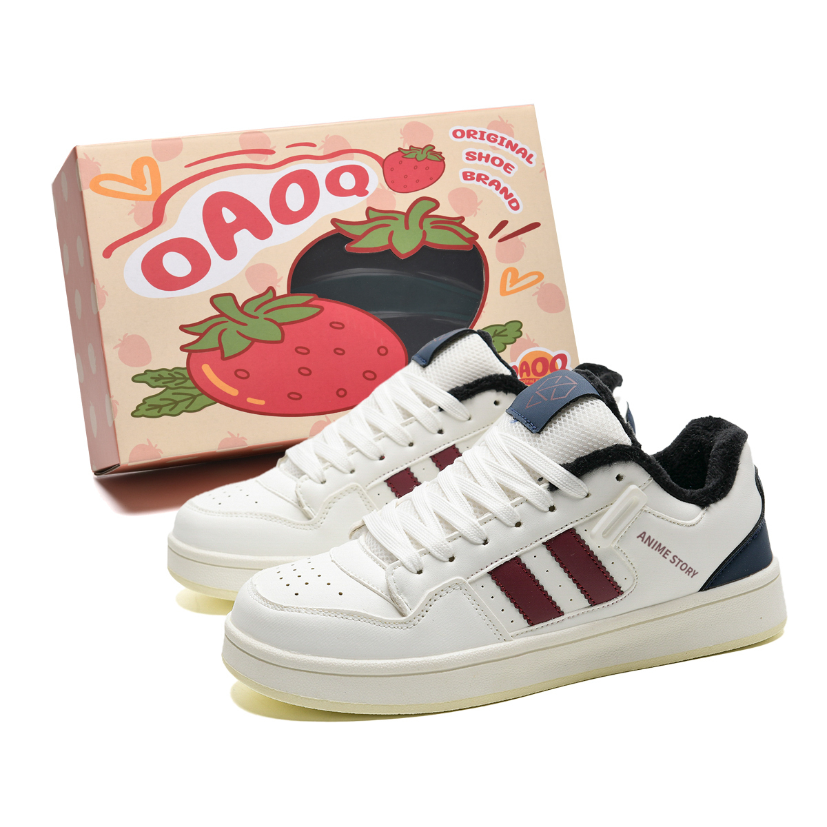 OAOQ Высокие амортизирующие износостойкие легкие противоскользящие низкие скейтерские унисекс киноварь (с флисовой подкладкой), цвет Cinnabar (Fleece-Lined)
OAOQ Высокие амортизирующие износостойкие легкие противоскользящие низкие скейтерские унисекс киноварь (с флисовой подкладкой), цвет Cinnabar (Fleece-Lined)