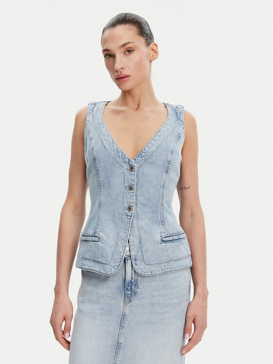 Жилет стандартного кроя W5GN89 D5B96 Guess, синий
Жилет стандартного кроя W5GN89 D5B96 Guess, синий