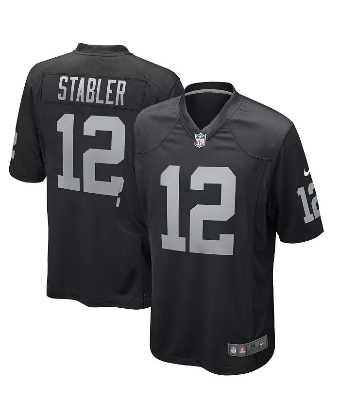 Мужская черная футболка Las Vegas Raiders с именем игрока Ken Stabler, вышедшего из игры Nike
Мужская черная футболка Las Vegas Raiders с именем игрока Ken Stabler, вышедшего из игры Nike