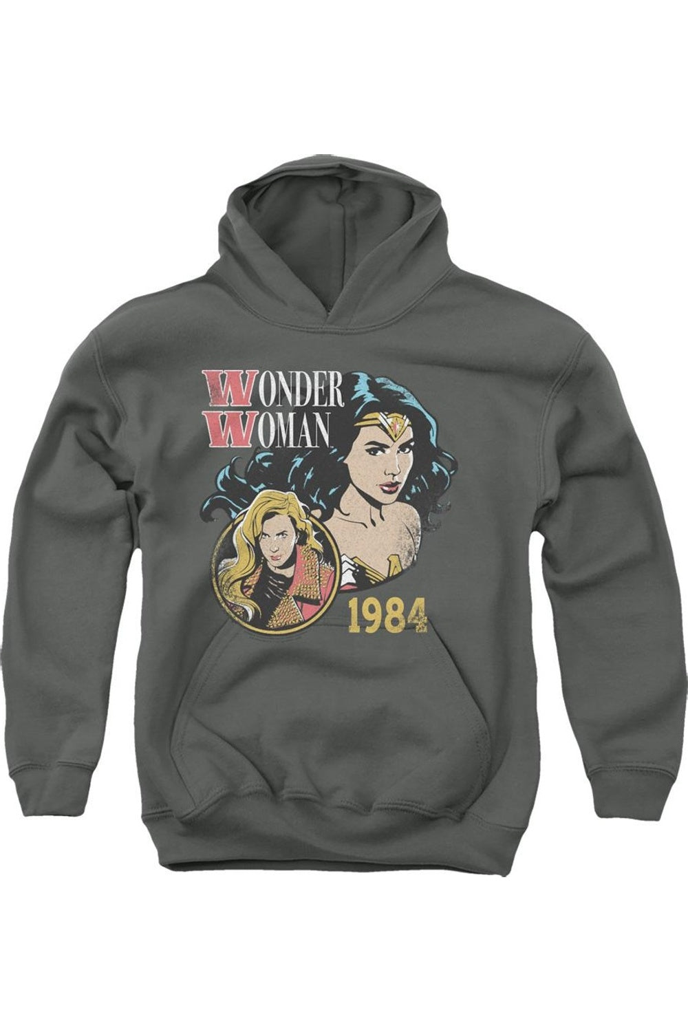 Толстовка с капюшоном Wonder Woman 84 в ретро-стиле для молодежи Gildan, Charcoal
Толстовка с капюшоном Wonder Woman 84 в ретро-стиле для молодежи Gildan, Charcoal