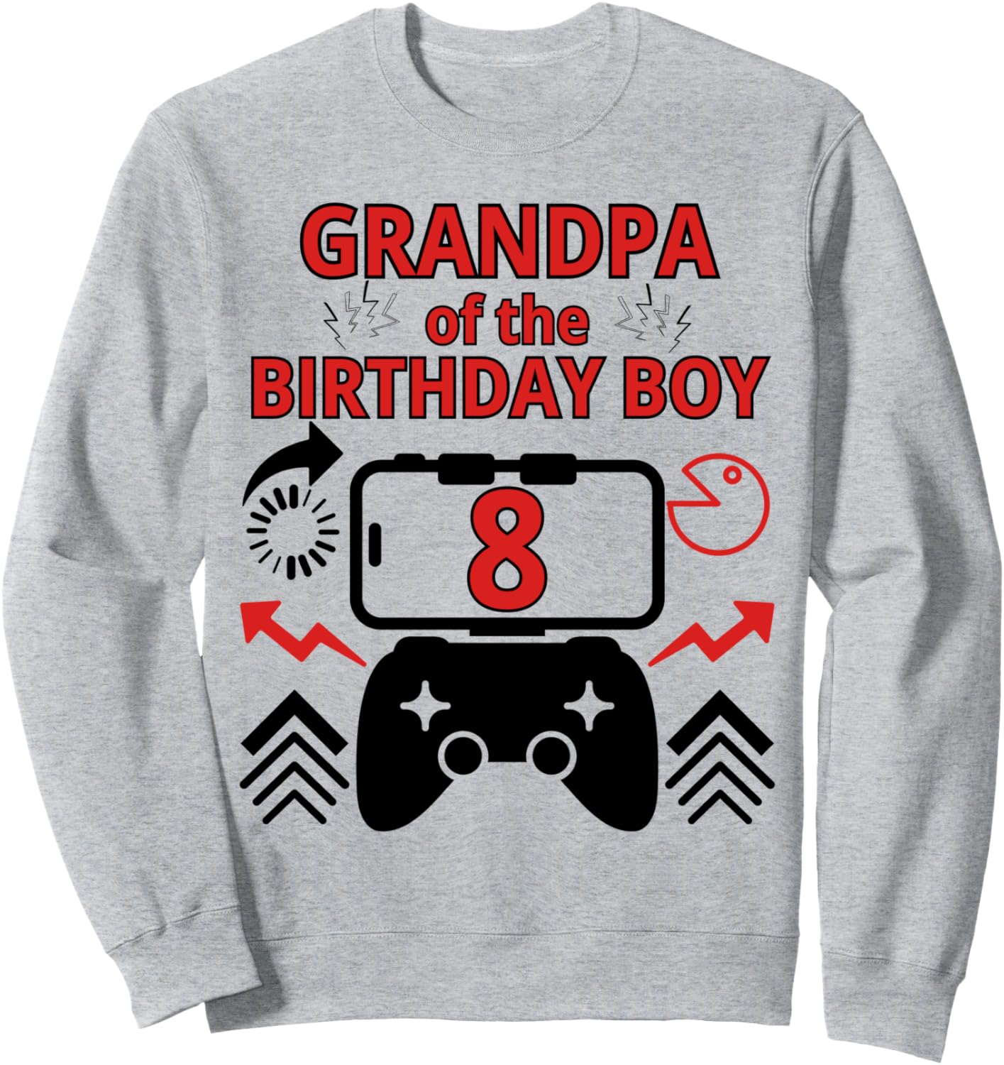 Дедушка именинника-геймера, 8 лет, толстовка в черно-красную тематику Family Look Video Games Birthday Decorations Gifts, Черный, Дедушка именинника-геймера, 8 лет, толстовка в черно-красную тематику Family Look Video Games Birthday Decorations Gifts
Дедушка именинника-геймера, 8 лет, толстовка в черно-красную тематику Family Look Video Games Birthday Decorations Gifts, Черный, Дедушка именинника-геймера, 8 лет, толстовка в черно-красную тематику Family Look Video Games Birthday Decorations Gifts