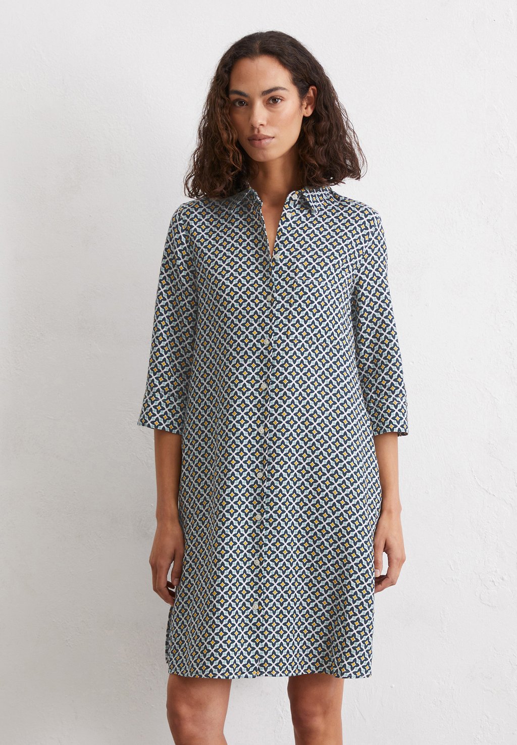 Платье-рубашка Marc O'Polo, темно-синий 
Платье-рубашка Marc O'Polo, темно-синий