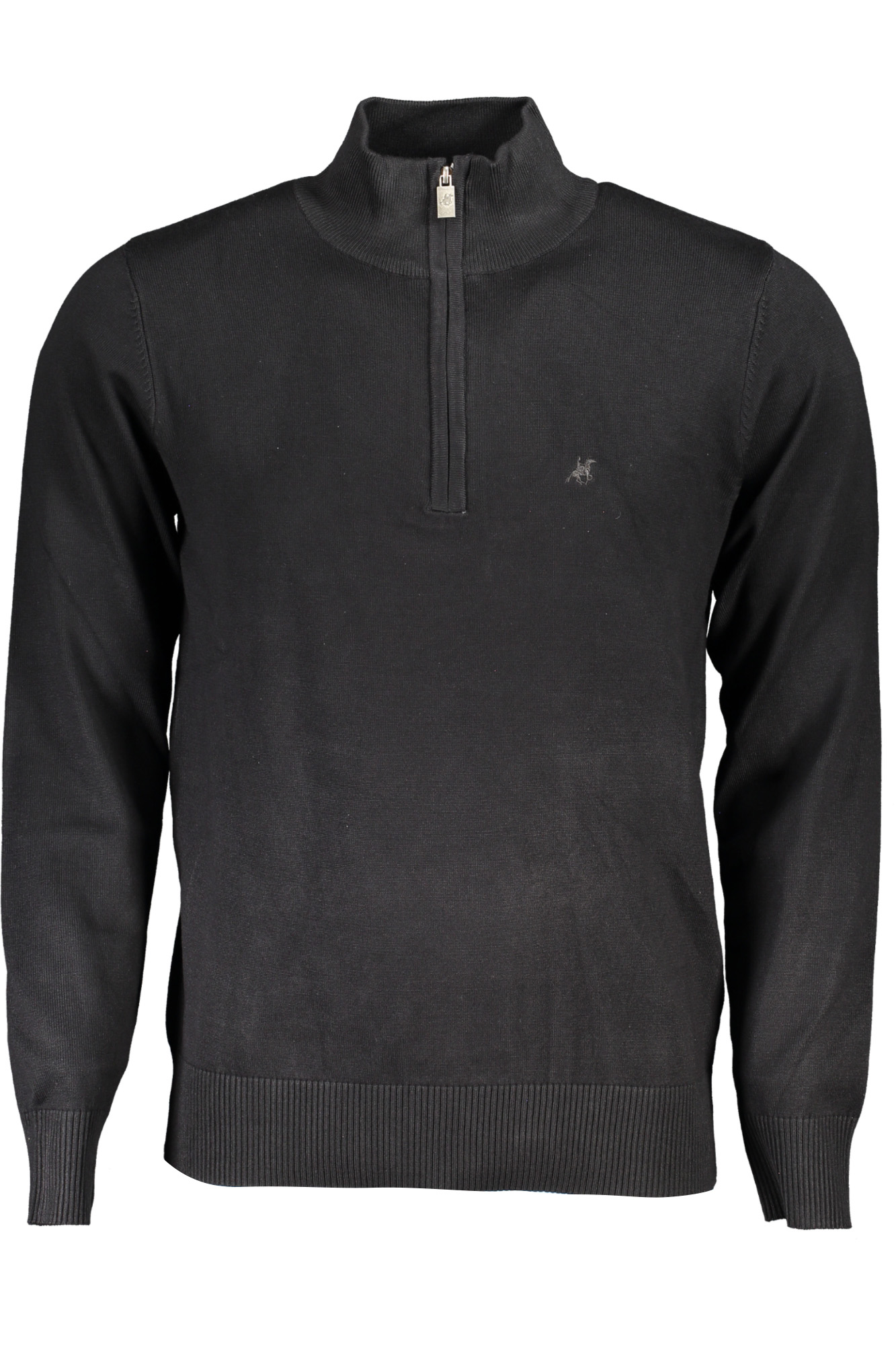 Мужской свитер U.S. Grand Polo с воротом на молнии и вышитым логотипом, черный
Мужской свитер U.S. Grand Polo с воротом на молнии и вышитым логотипом, черный