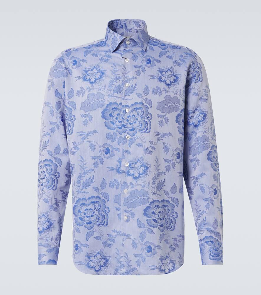 Рубашка в стиле пейсли жаккард Etro, Blue
Рубашка в стиле пейсли жаккард Etro, Blue