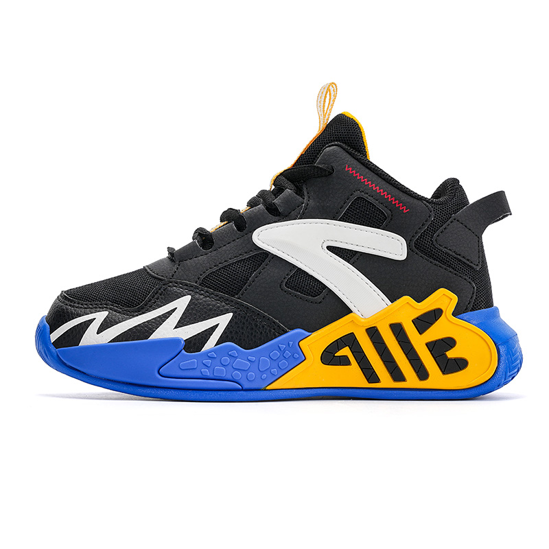 Баскетбольные кроссовки детские, дышащие, с отскоком, противоскользящие, с высоким берцем FIRS Kids, черный/желтый
Баскетбольные кроссовки детские, дышащие, с отскоком, противоскользящие, с высоким берцем FIRS Kids, черный/желтый
