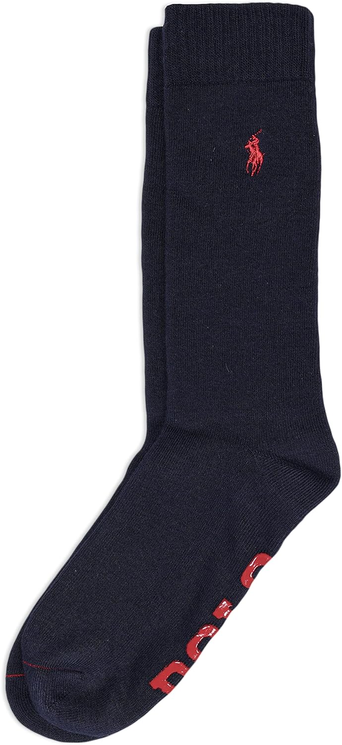 POLO RALPH LAUREN Мужские повседневные уютные носки с резинкой для отдыха, Navy
POLO RALPH LAUREN Мужские повседневные уютные носки с резинкой для отдыха, Navy