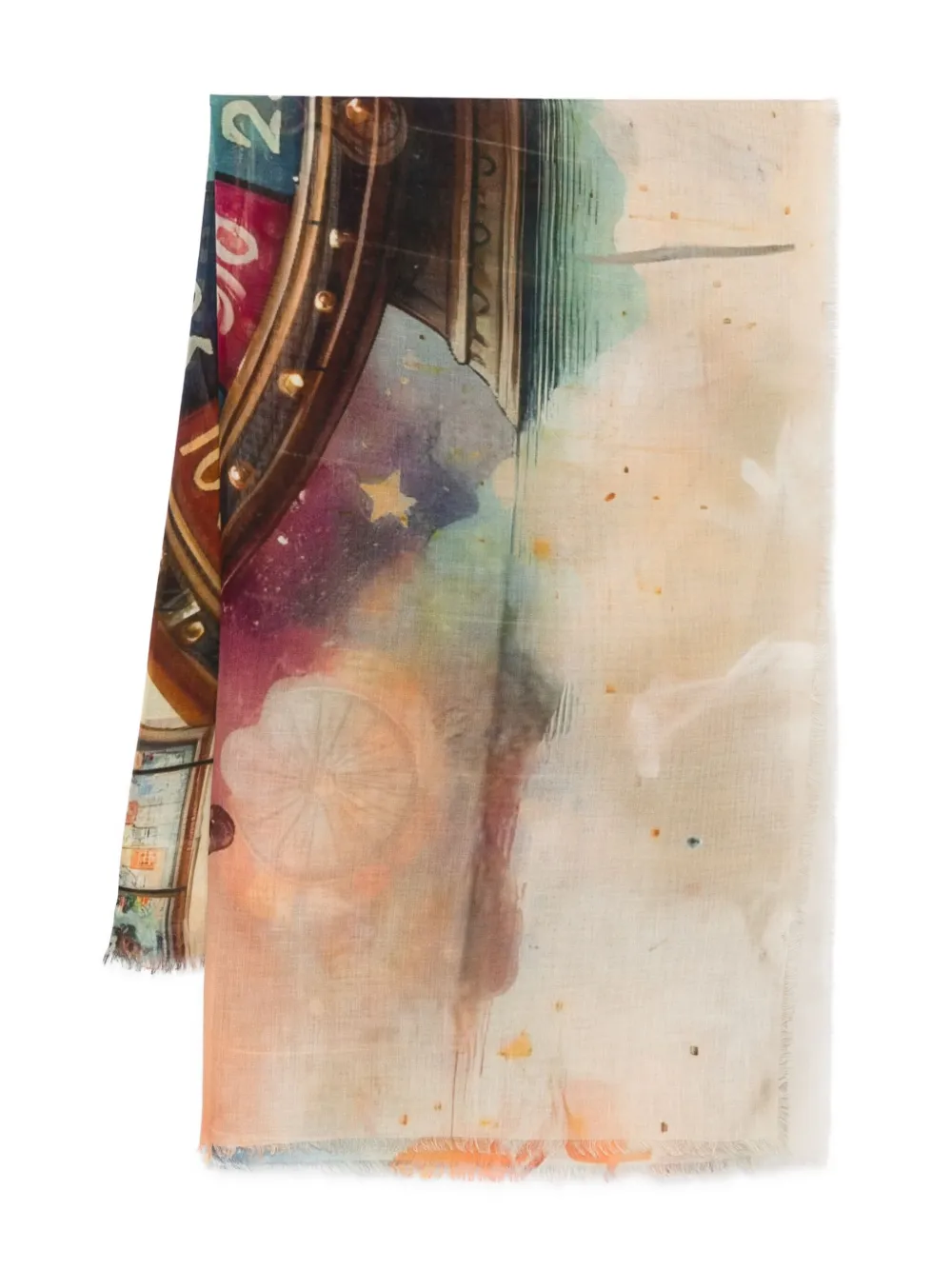 Шарф с графичным принтом D'Aniello, нейтральный
Шарф с графичным принтом D'Aniello, нейтральный