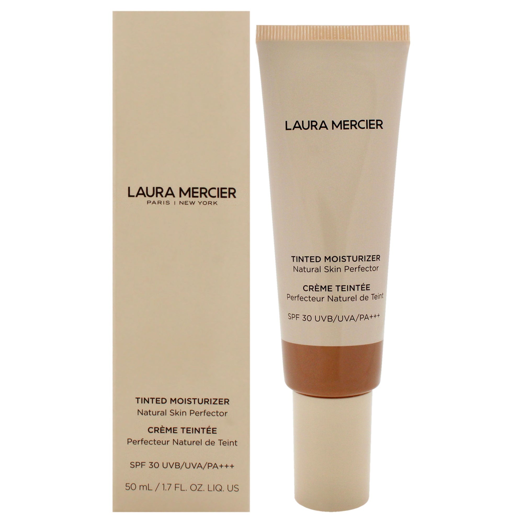 Тонированный увлажняющий крем Natural Skin Perfector SPF 30 PA Plus - 5W1 Tan от Laura Mercier для женщин - 1,7 унции Laura Mercier, 1.7 Oz
Тонированный увлажняющий крем Natural Skin Perfector SPF 30 PA Plus - 5W1 Tan от Laura Mercier для женщин - 1,7 унции Laura Mercier, 1.7 Oz