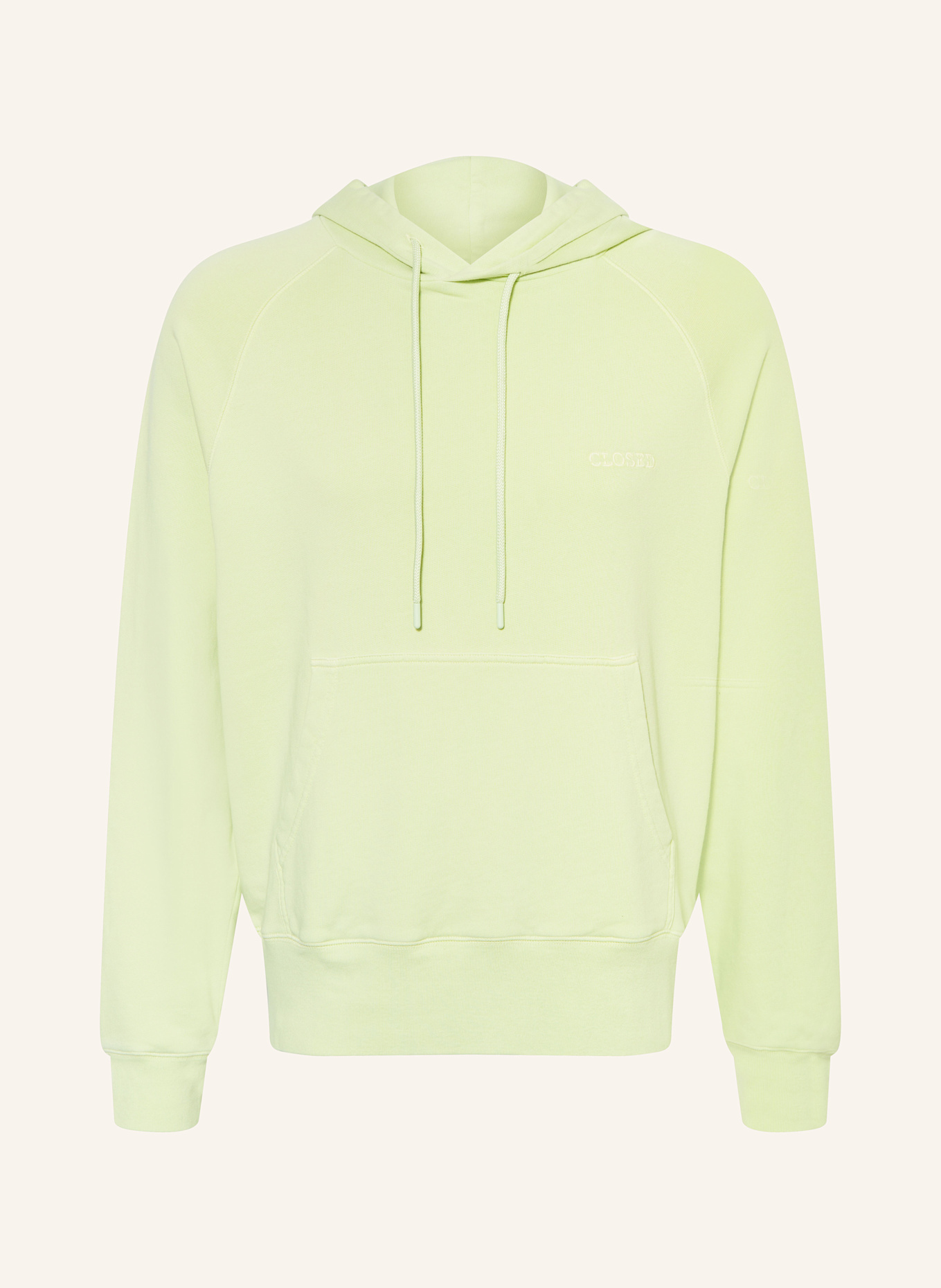 Толстовка с капюшоном Closed, зеленый
Толстовка с капюшоном Closed, зеленый