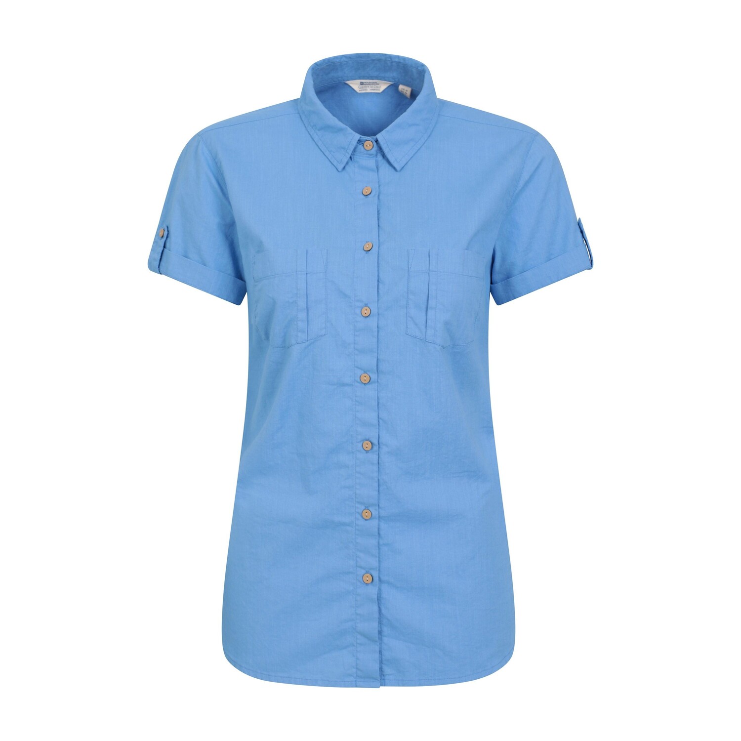 Рубашка "кокос" с коротким рукавом Mountain Warehouse, синий
Рубашка "кокос" с коротким рукавом Mountain Warehouse, синий