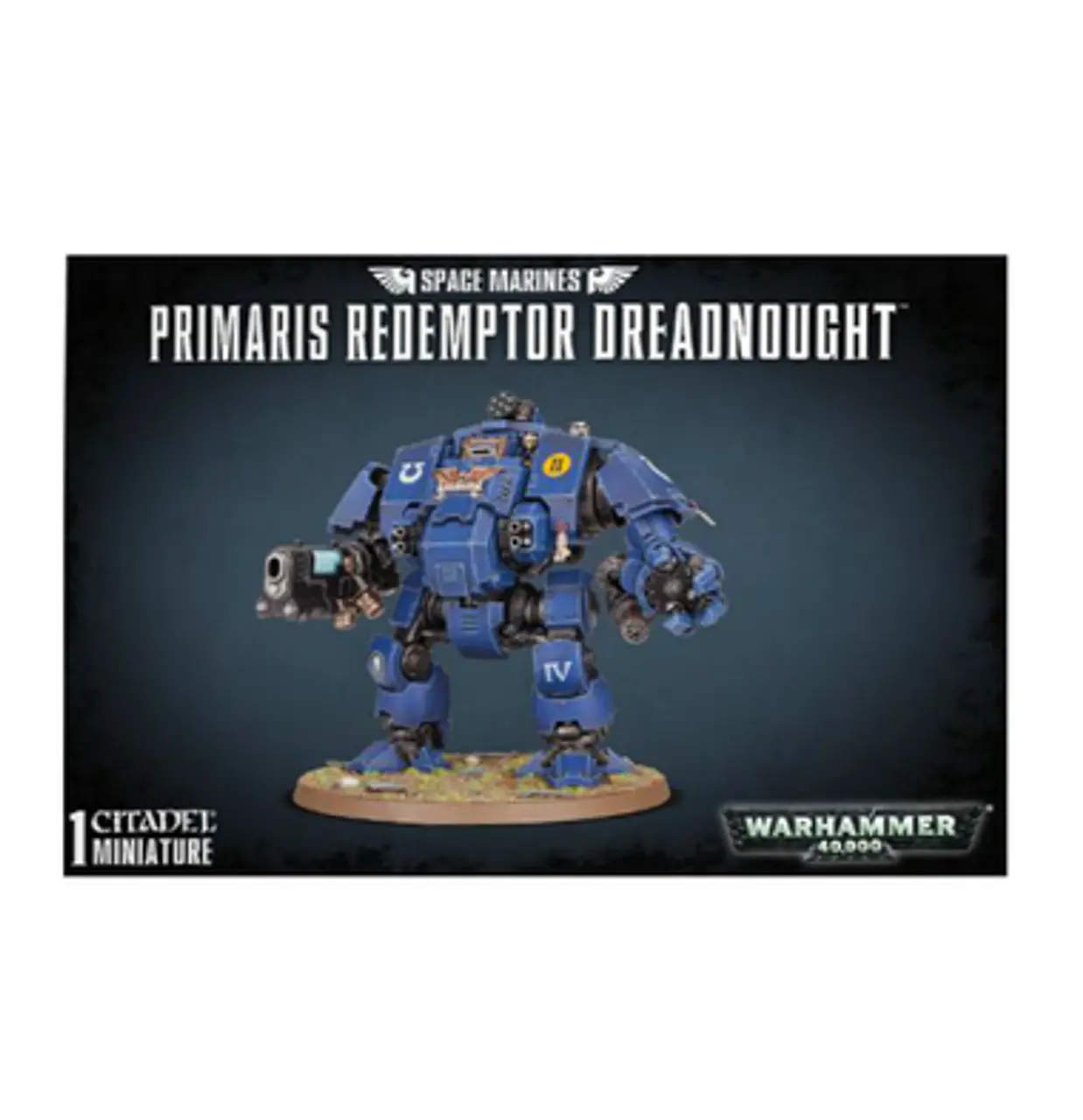 Миниатюра Warhammer 40K: Space Marines Primaris Redemptor Dreadnought
Миниатюра Warhammer 40K: Space Marines Primaris Redemptor Dreadnought