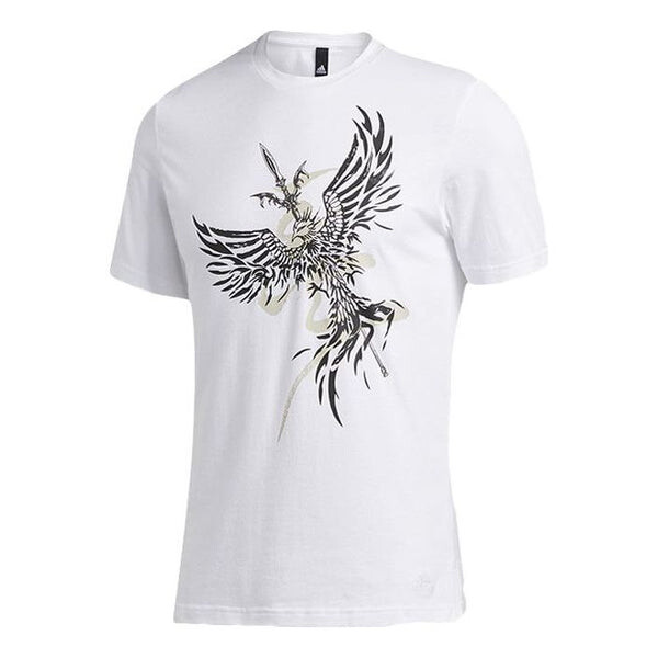 Футболка printed crew neck short sleeve men's white Adidas, белый
Футболка printed crew neck short sleeve men's white Adidas, белый