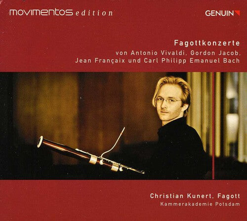 CD диск Vivaldi / Jacob / Kunert / Kammerakademie Potsdam: Fagottkonzerte
CD диск Vivaldi / Jacob / Kunert / Kammerakademie Potsdam: Fagottkonzerte