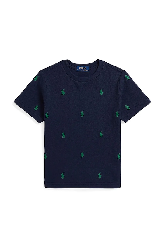 Детская хлопковая футболка Polo Ralph Lauren, темно-синий
Детская хлопковая футболка Polo Ralph Lauren, темно-синий