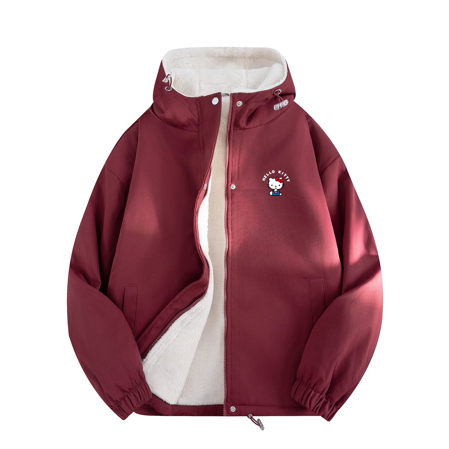 Hello Kitty Hello Kitty SS25 пуховик Unisex Sanrio, бордовый
Hello Kitty Hello Kitty SS25 пуховик Unisex Sanrio, бордовый