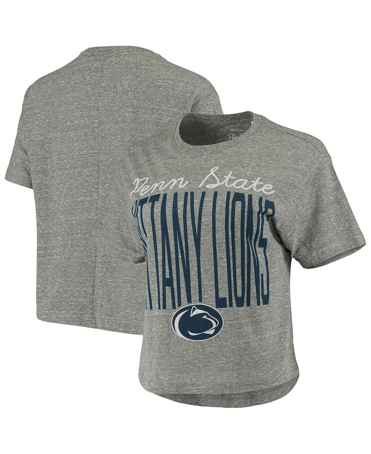 Женская серая укороченная футболка с принтом Penn State Nittany Lions Sanibel Knobi Pressbox, Серый, Женская серая укороченная футболка с принтом Penn State Nittany Lions Sanibel Knobi Pressbox
Женская серая укороченная футболка с принтом Penn State Nittany Lions Sanibel Knobi Pressbox, Серый, Женская серая укороченная футболка с принтом Penn State Nittany Lions Sanibel Knobi Pressbox