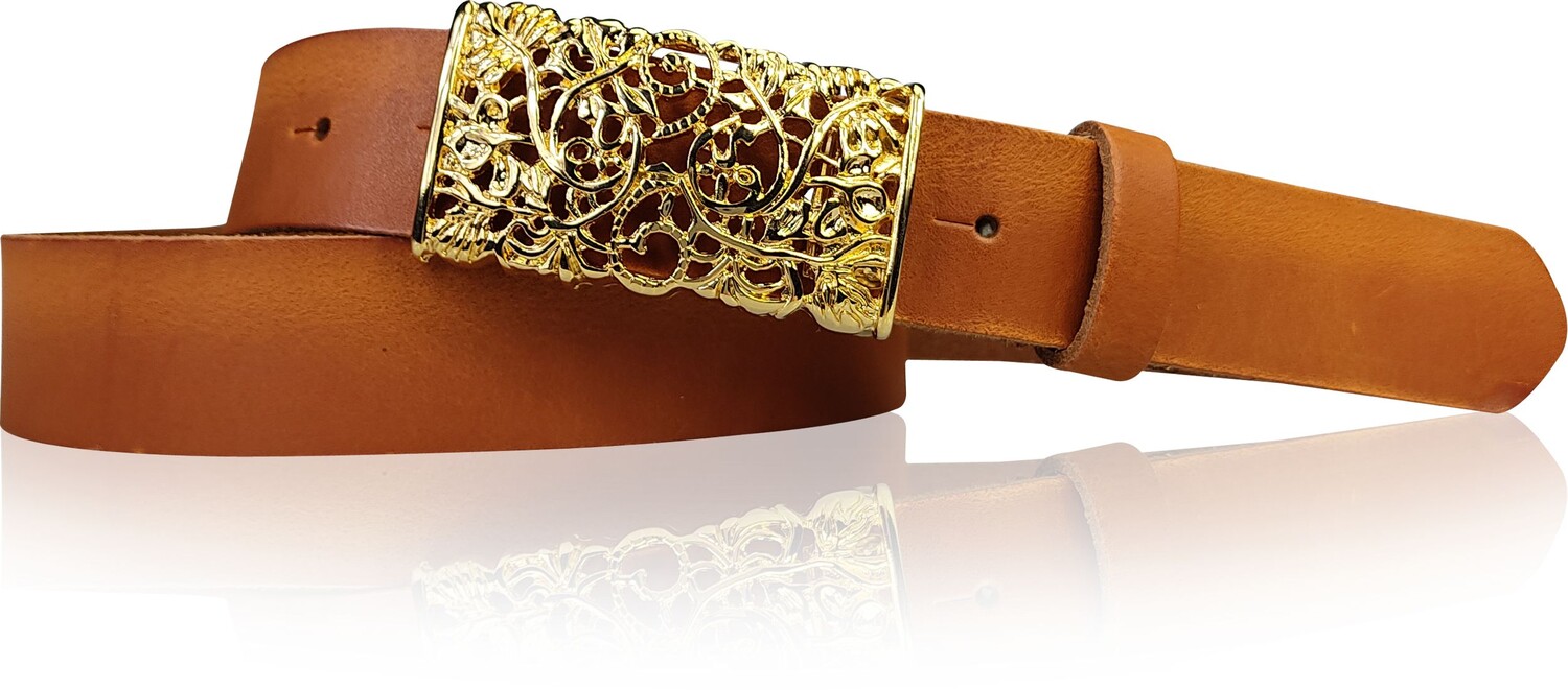 Кожаный ремень FRONHOFER, коньячный
Кожаный ремень FRONHOFER, коньячный