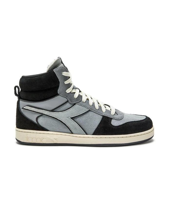 Черные высокие кеды из парусины Diadora, мультиколор
Черные высокие кеды из парусины Diadora, мультиколор