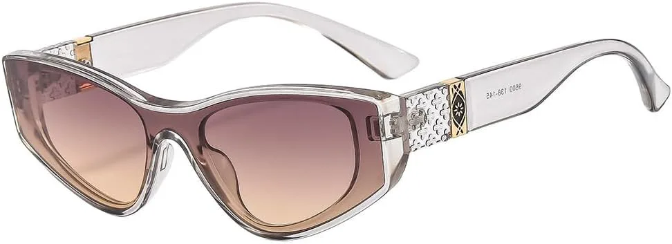 Солнцезащитные очки «кошачий глаз» 2026 года для женщин, винтажные женские солнцезащитные очки класса люкс с защитой от УФ-излучения UV400 MTZJH, One Color
Солнцезащитные очки «кошачий глаз» 2026 года для женщин, винтажные женские солнцезащитные очки класса люкс с защитой от УФ-излучения UV400 MTZJH, One Color