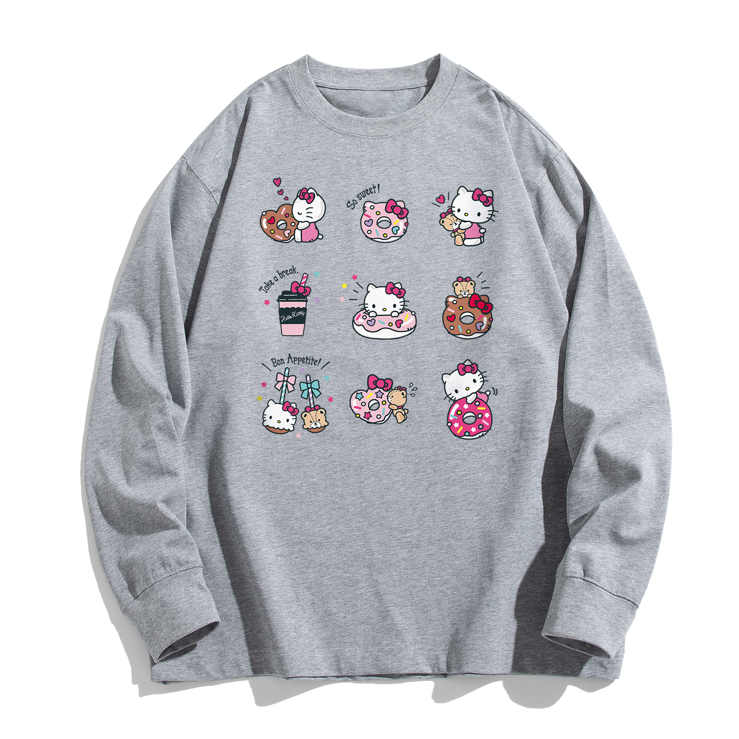 Футболка Hello Kitty SS25 Unisex Sanrio, серый
Футболка Hello Kitty SS25 Unisex Sanrio, серый