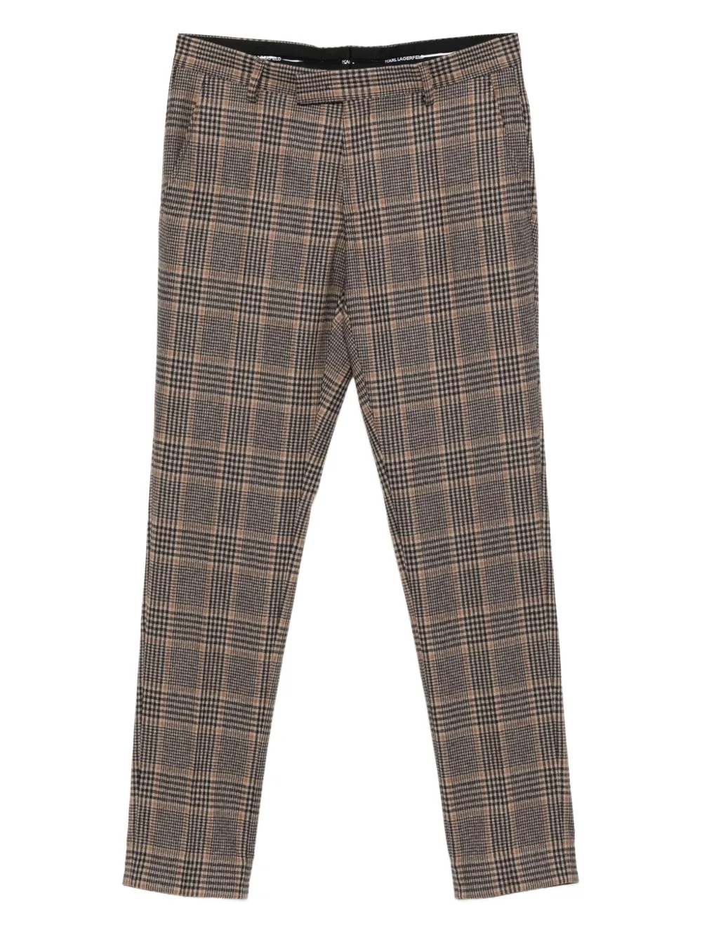 Клетчатые шерстяные брюки KARL LAGERFELD, нейтральный
Клетчатые шерстяные брюки KARL LAGERFELD, нейтральный