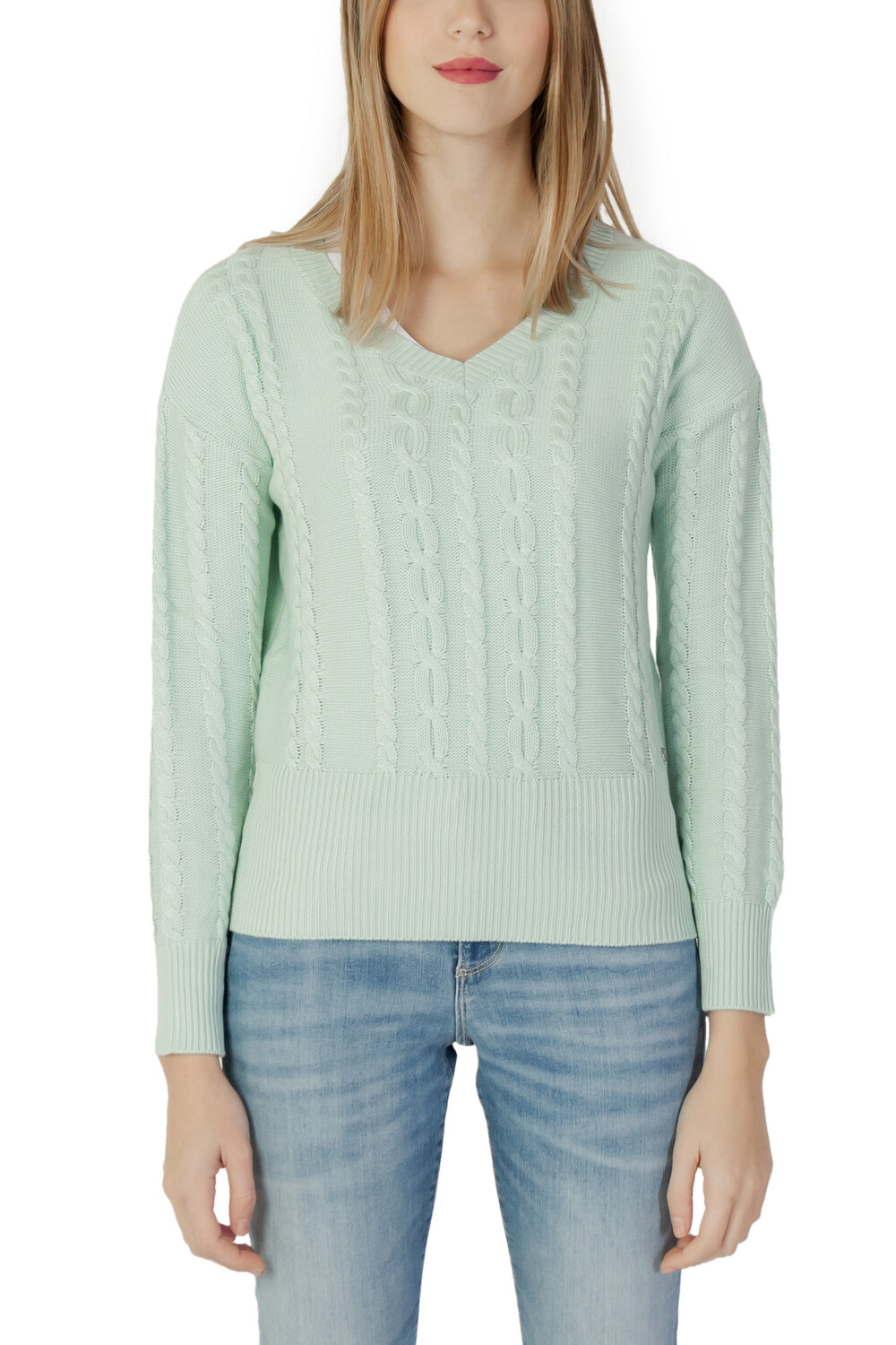 Джемпер Guess однотонный, зеленый
Джемпер Guess однотонный, зеленый