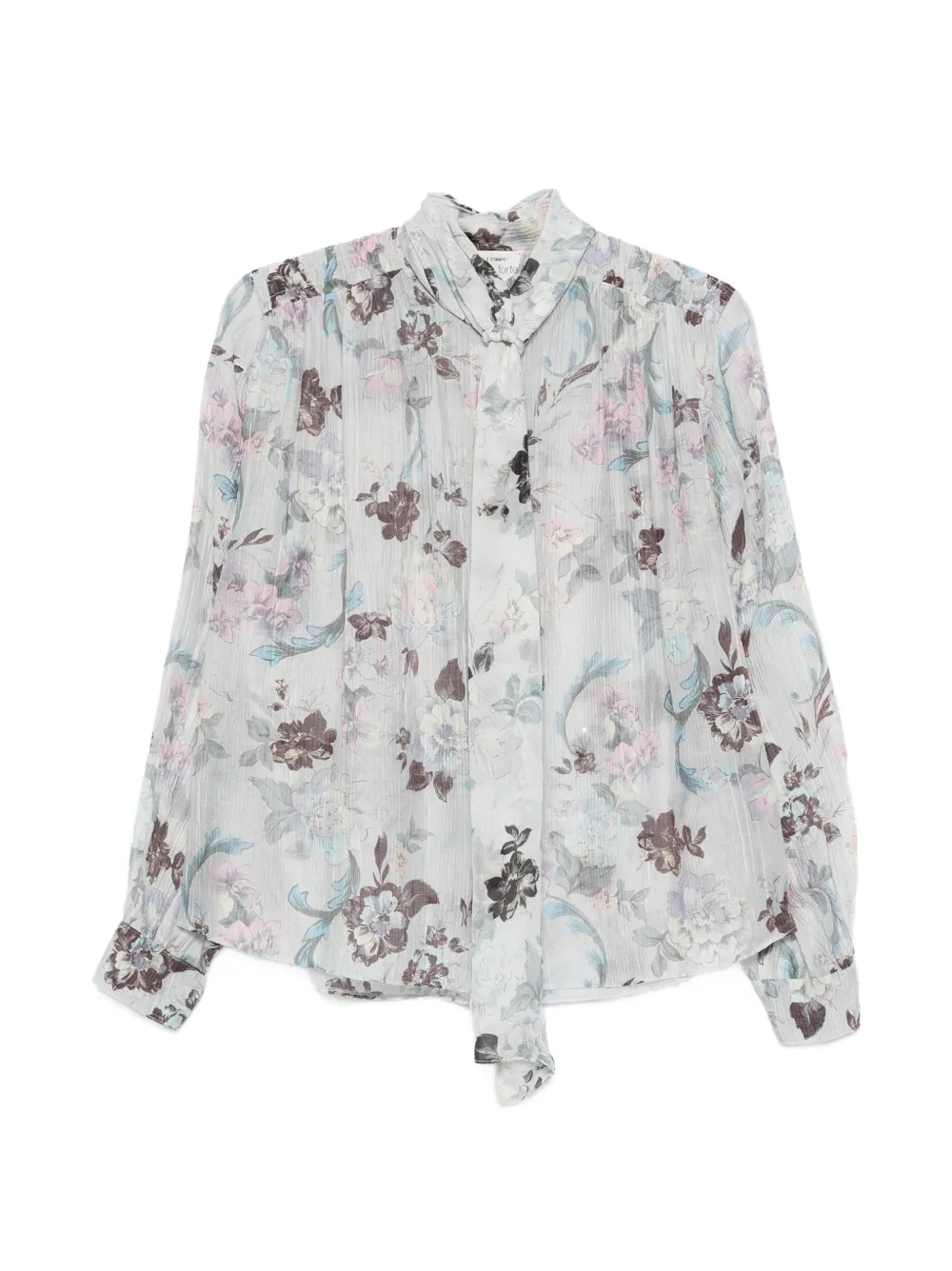 Рубашка с шарфом Forte Forte, бежевый
Рубашка с шарфом Forte Forte, бежевый