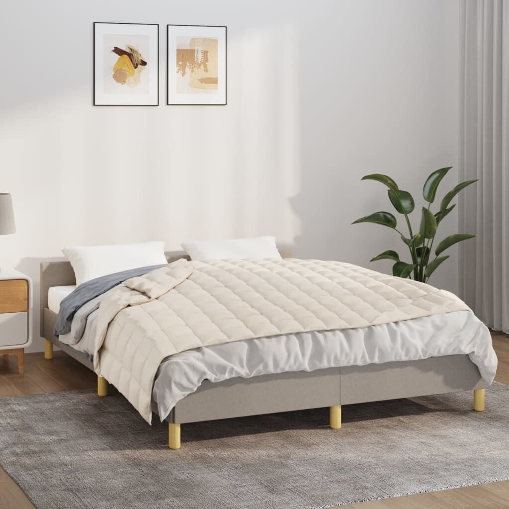 Одеяло утяжеленное светло-кремовое 122х183 см, ткань 9 кг. DKD HOME DECOR, розовый
Одеяло утяжеленное светло-кремовое 122х183 см, ткань 9 кг. DKD HOME DECOR, розовый