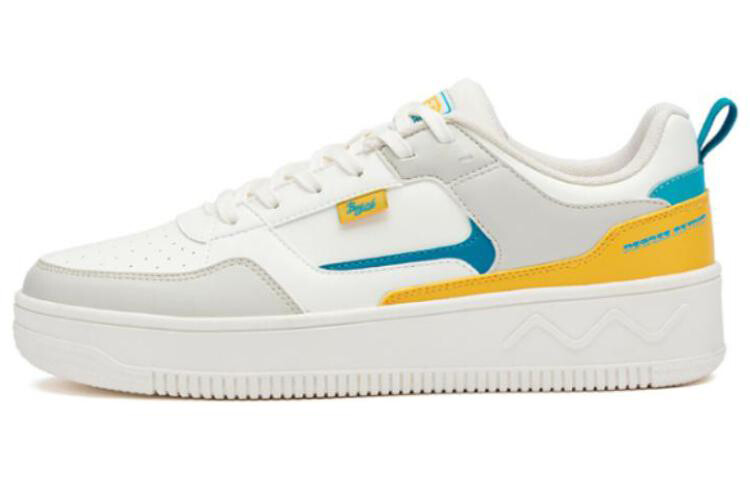 Кеды мужские, обувь для скейтбординга низкая Feather белый/винтажный желтый 361°
Кеды мужские, обувь для скейтбординга низкая Feather белый/винтажный желтый 361°