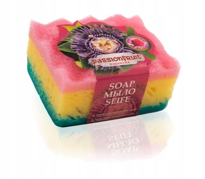 Мыло «Маракуйя» с губкой большое 70г Inna marka
Мыло «Маракуйя» с губкой большое 70г Inna marka