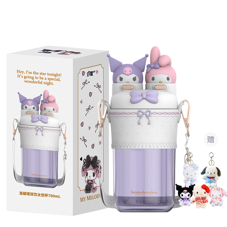 Пластиковые стаканы Kulomi Sanrio, фиолетовый
Пластиковые стаканы Kulomi Sanrio, фиолетовый