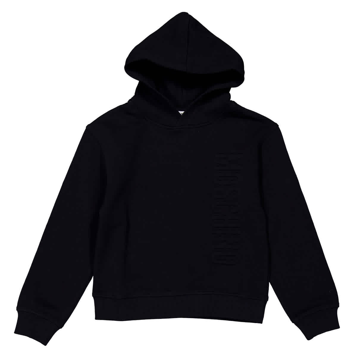 Moschino Мальчики Логотип Вышитый Хлопковый Толстовка, черный
Moschino Мальчики Логотип Вышитый Хлопковый Толстовка, черный