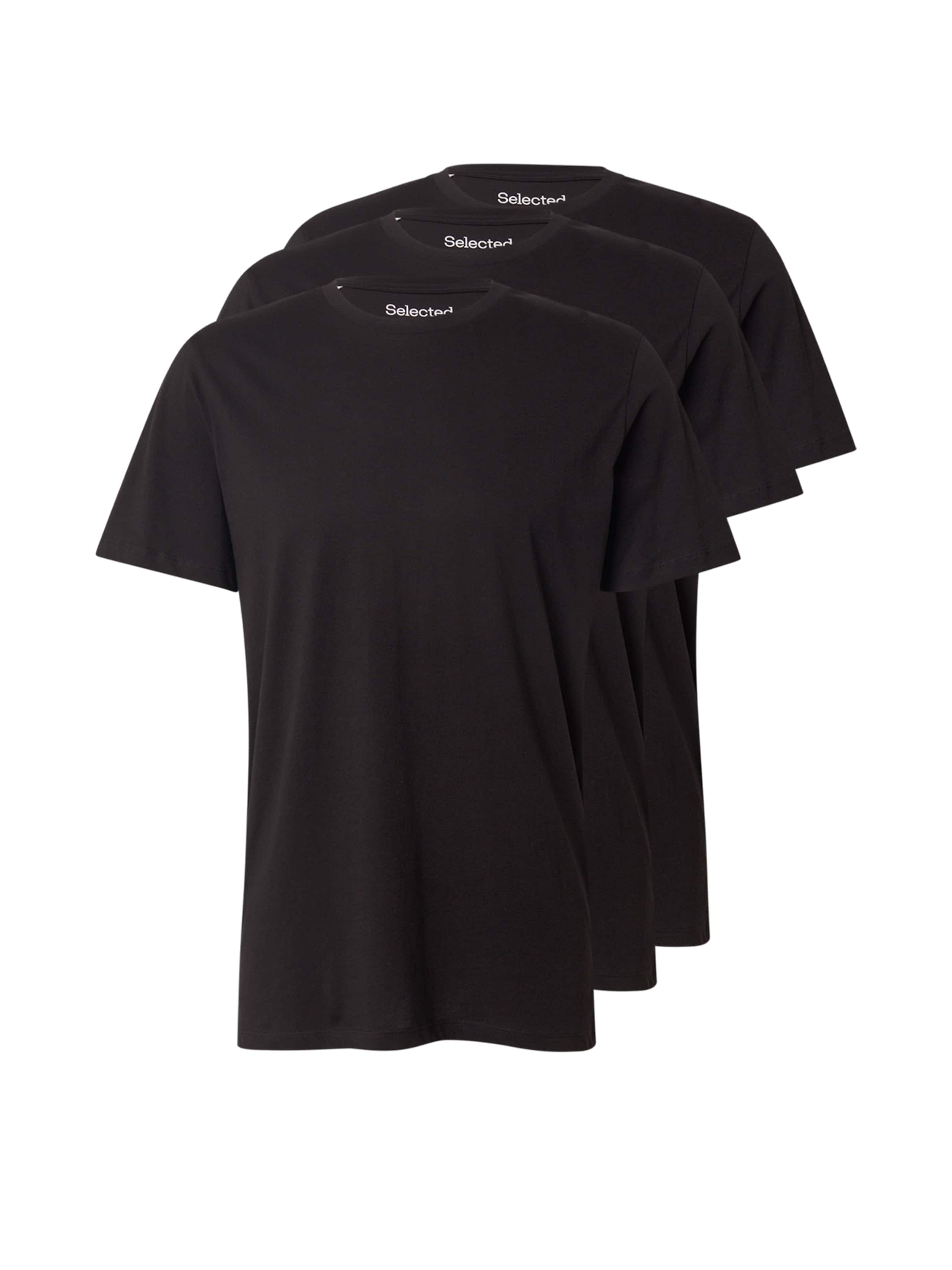 SELECTED Футболка 'SLHDAN' в черном цвете
SELECTED Футболка 'SLHDAN' в черном цвете
