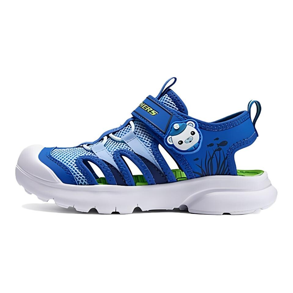 Сандалии для детей Small Columns Under The Sea для мальчиков GS Blue Skechers, синий 
Сандалии для детей Small Columns Under The Sea для мальчиков GS Blue Skechers, синий