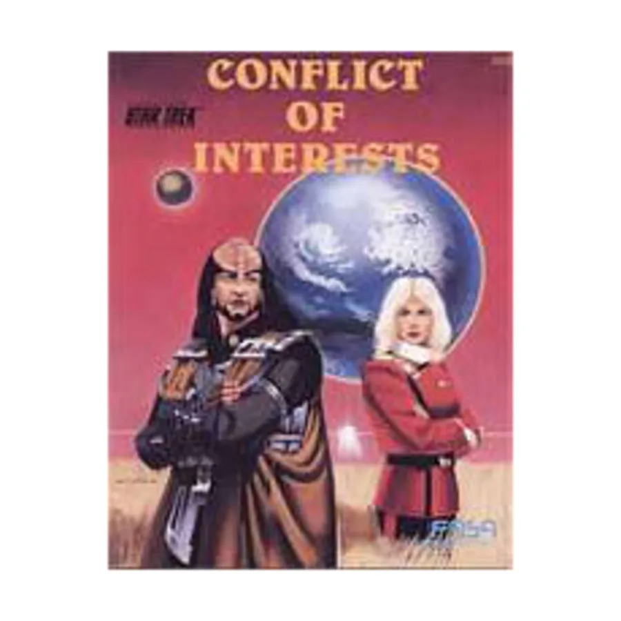 Conflict of Interests w/Klingon Intelligence Briefing, Star Trek - Adventures (FASA), мягкая обложка
Conflict of Interests w/Klingon Intelligence Briefing, Star Trek - Adventures (FASA), мягкая обложка