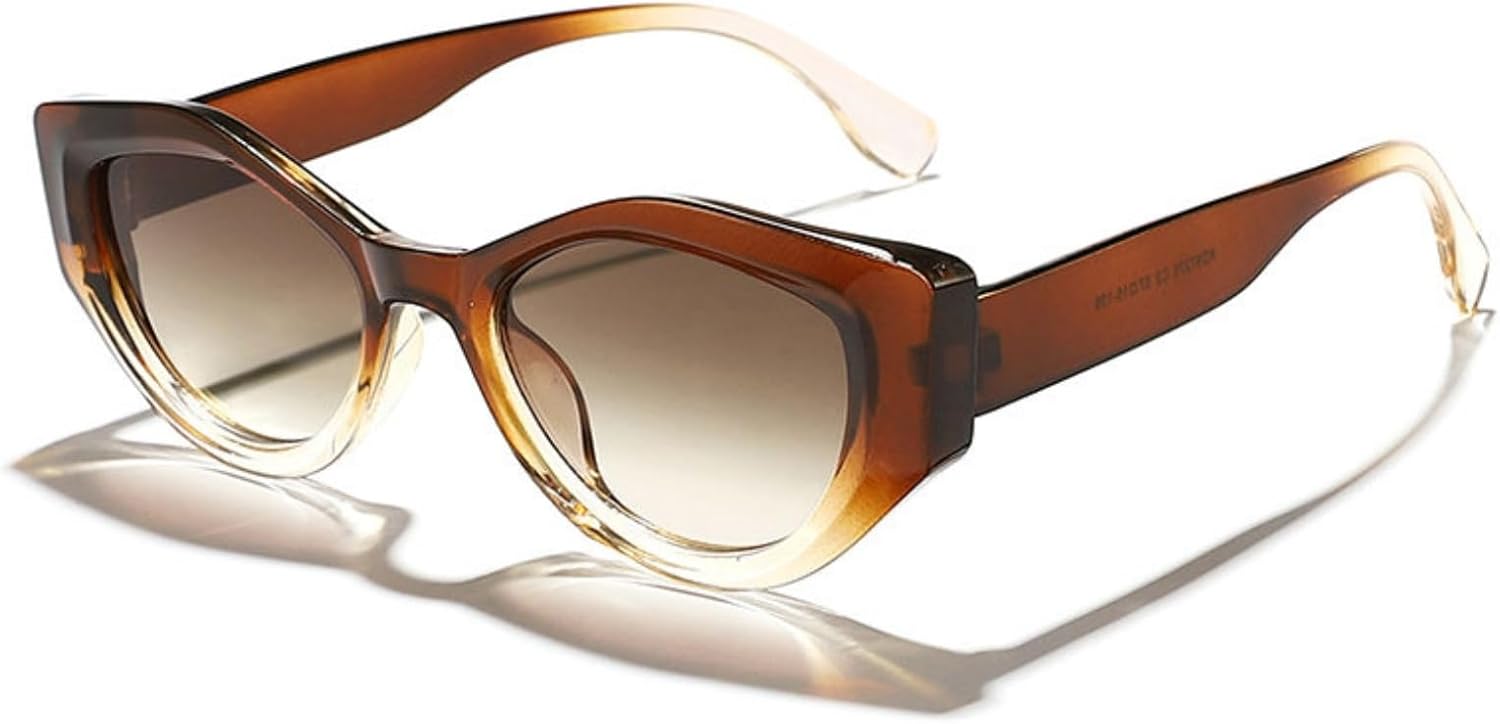 Солнцезащитные очки Willochra в стиле ретро 90-х, маленькие овальные, для женщин, стильные, «кошачий глаз», с градиентным переходом, модные, цвета шампанского, с защитой от УФ-излучения UV400, C6
Солнцезащитные очки Willochra в стиле ретро 90-х, маленькие овальные, для женщин, стильные, «кошачий глаз», с градиентным переходом, модные, цвета шампанского, с защитой от УФ-излучения UV400, C6