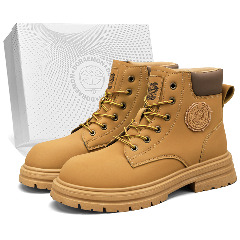 Doraemon Дораэмон Короткие полусапоги Мартин унисекс Сандаловый коричневый загар (Утепленные), цвет Sandalwood Brown Tan (Thickened)
Doraemon Дораэмон Короткие полусапоги Мартин унисекс Сандаловый коричневый загар (Утепленные), цвет Sandalwood Brown Tan (Thickened)