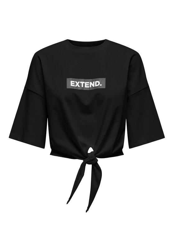 Футболка обычного кроя Serena 15343356 Only, черный 
Футболка обычного кроя Serena 15343356 Only, черный