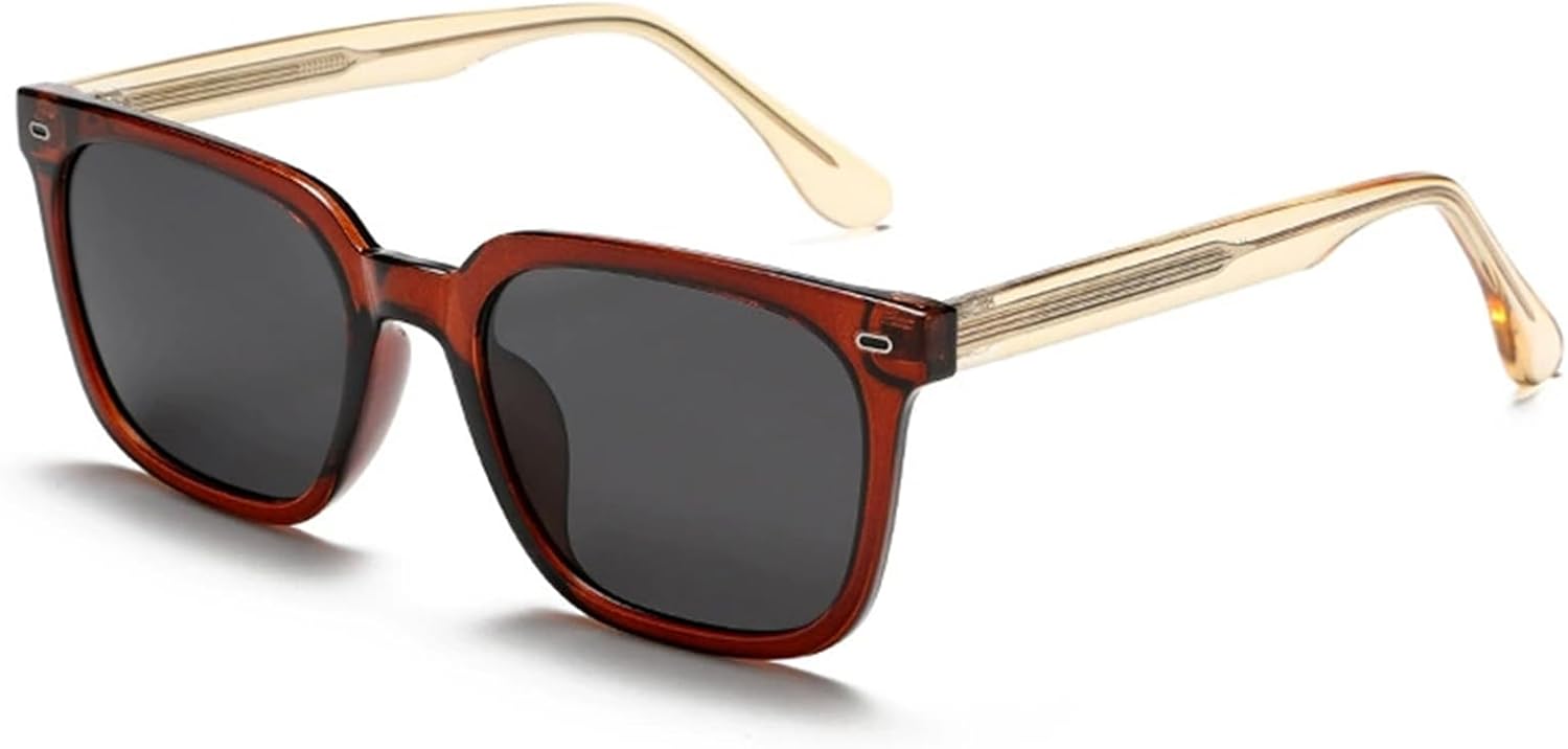 Поляризованные солнцезащитные очки для женщин в стиле ретро, квадратная оправа из материала TR90, легкая оправа, защита от УФ-излучения UV400, защита от бликов, стильные очки для вождения Bubmari, E
Поляризованные солнцезащитные очки для женщин в стиле ретро, квадратная оправа из материала TR90, легкая оправа, защита от УФ-излучения UV400, защита от бликов, стильные очки для вождения Bubmari, E