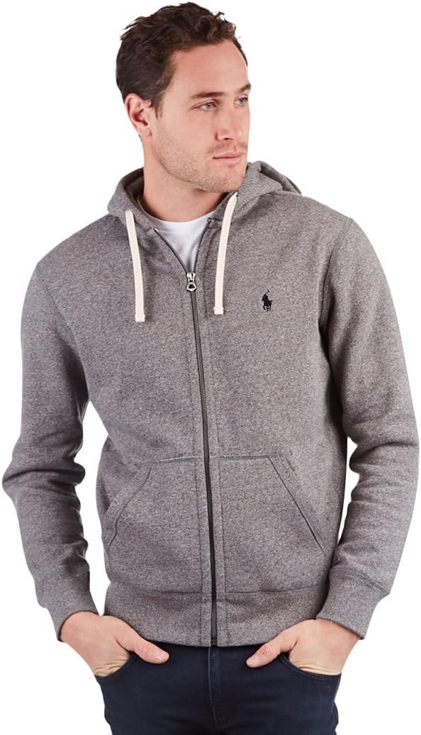 POLO RALPH LAUREN Мужская классическая флисовая толстовка с молнией, Alaskan Heather
POLO RALPH LAUREN Мужская классическая флисовая толстовка с молнией, Alaskan Heather