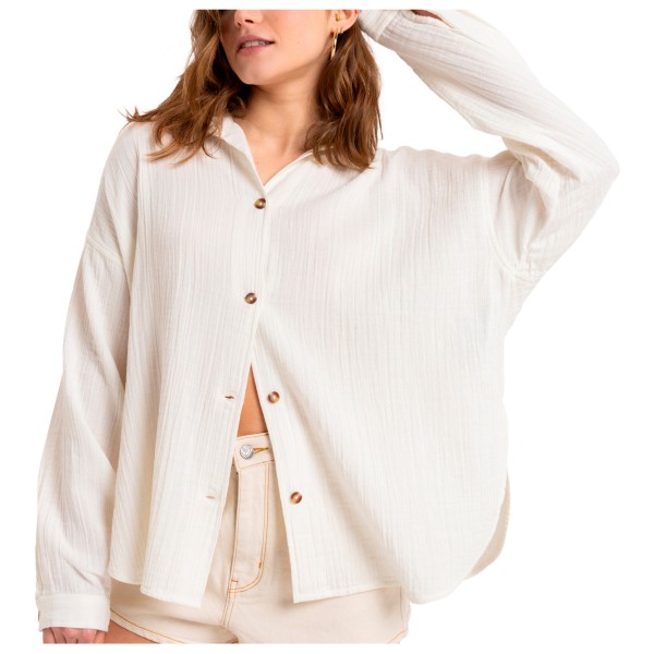 Женская утренняя рубашка Roxy, Egret 
Женская утренняя рубашка Roxy, Egret