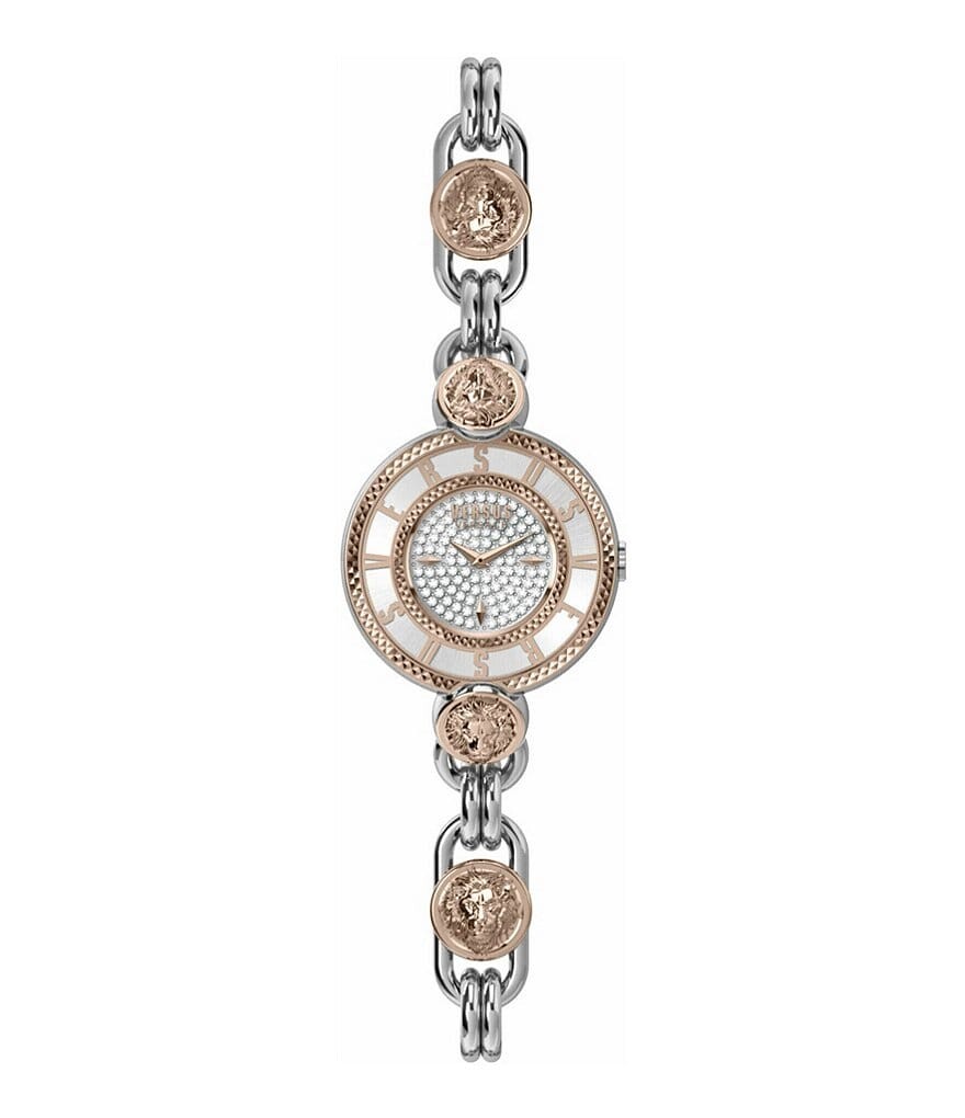 Женские аналоговые двухцветные часы Versus By Versace Les Docks с кристаллами и браслетом из нержавеющей стали, мультиколор
Женские аналоговые двухцветные часы Versus By Versace Les Docks с кристаллами и браслетом из нержавеющей стали, мультиколор