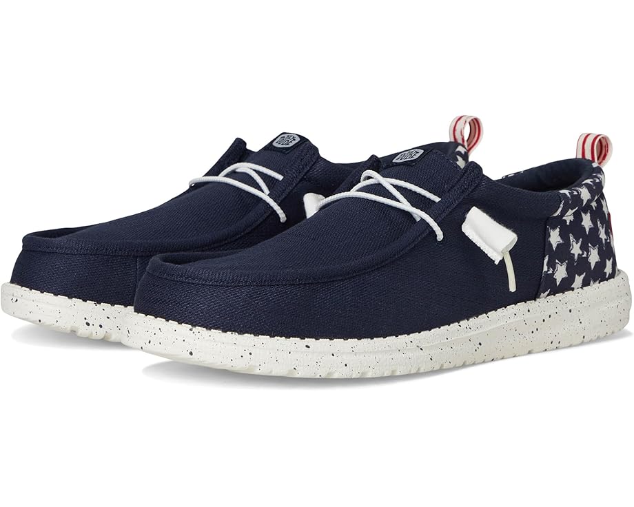 Лоферы Hey Dude Wally Funk Americana Stars, цвет Navy Blazer
Лоферы Hey Dude Wally Funk Americana Stars, цвет Navy Blazer