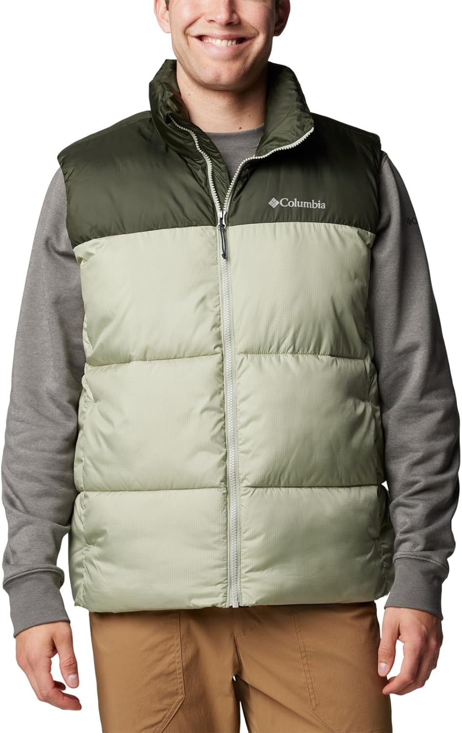 Columbia мужская жилетка Puffect III, Safari/Greenscape
Columbia мужская жилетка Puffect III, Safari/Greenscape