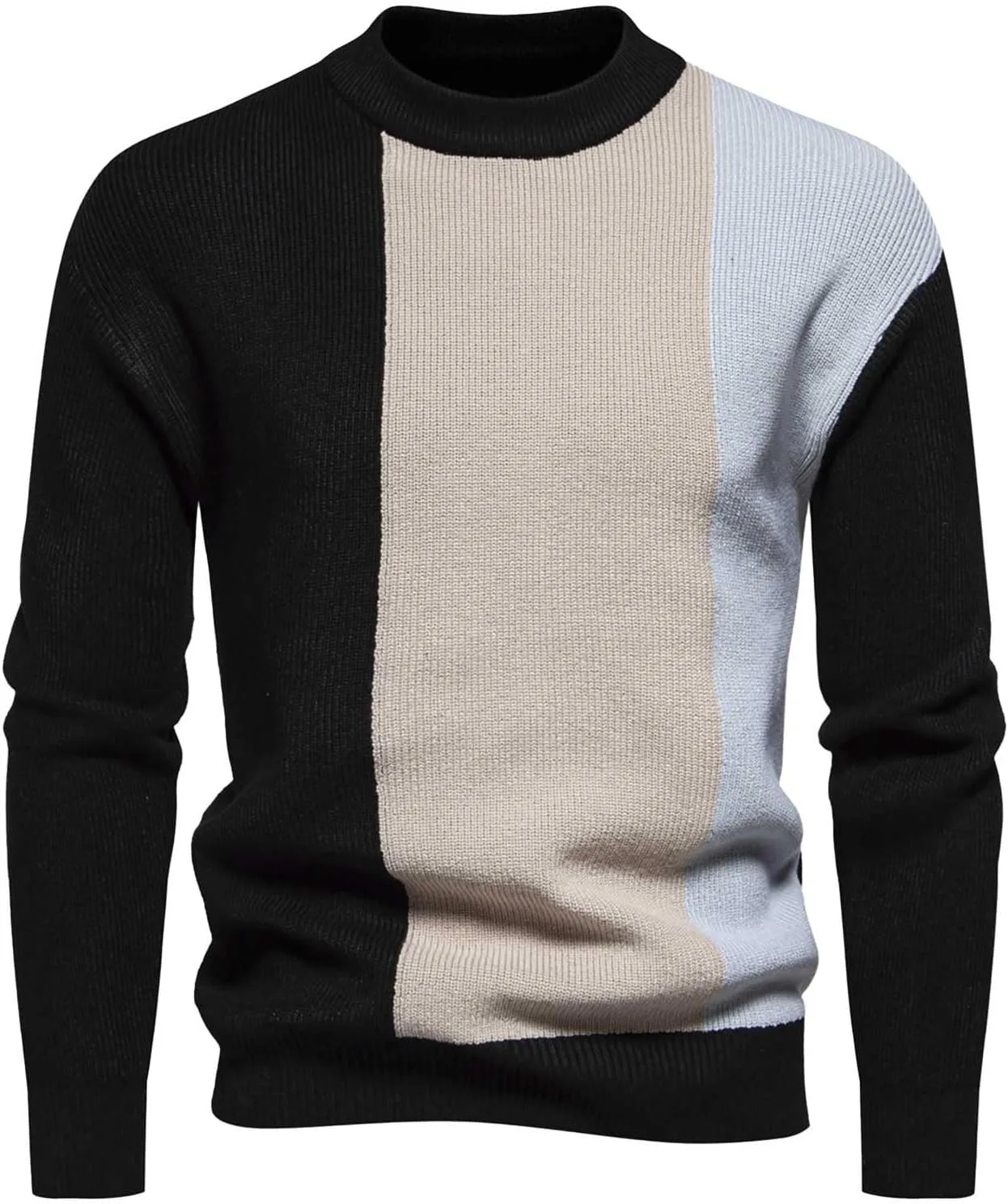 Мужской кабельный пуловер с круглым вырезом
Мужской кабельный пуловер с круглым вырезом