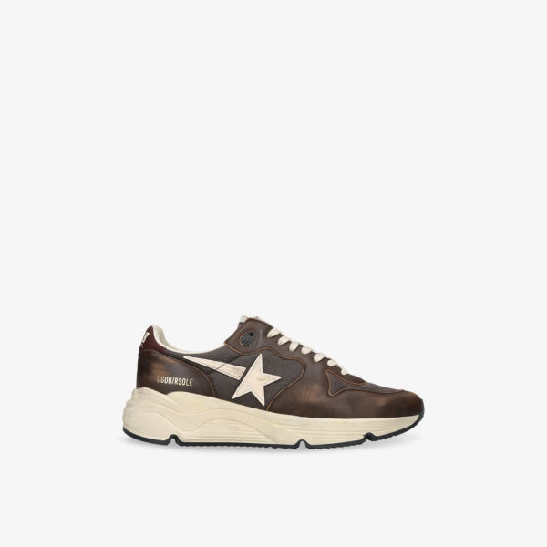 Мужские низкие кроссовки для бега на кожаной подошве Golden Goose, мультиколор
Мужские низкие кроссовки для бега на кожаной подошве Golden Goose, мультиколор