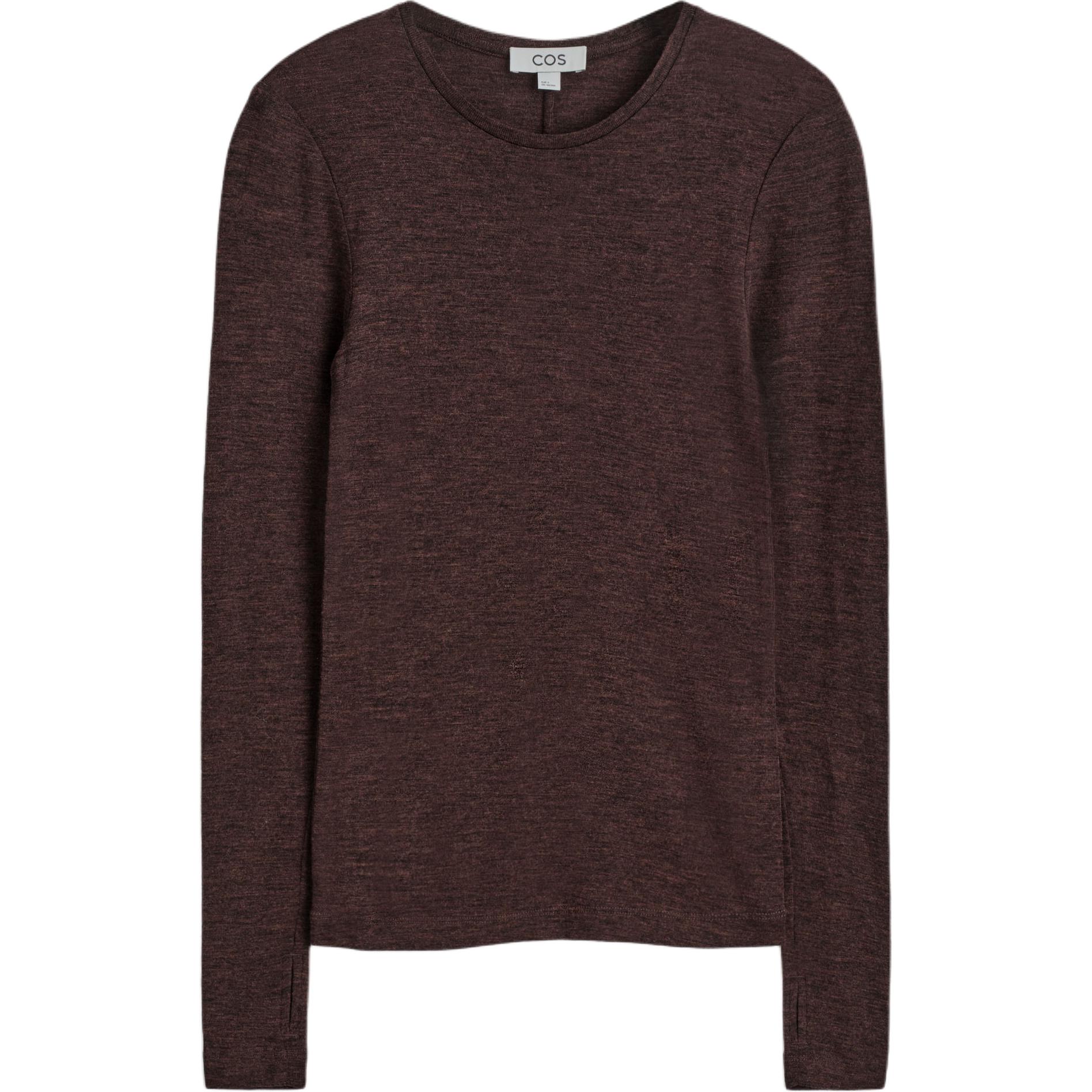 COS Футболка женская темно-коричневая
COS Футболка женская темно-коричневая